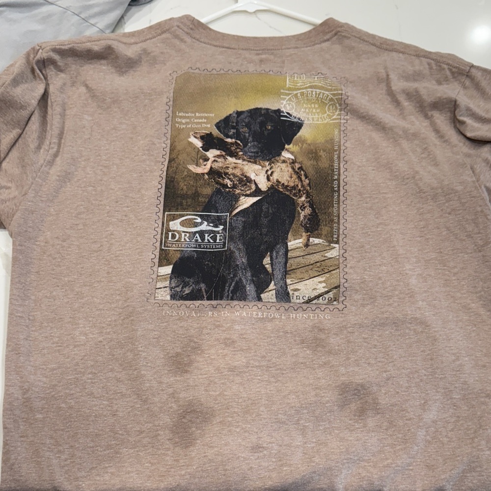 Drake Tan Hunting Dog Tee